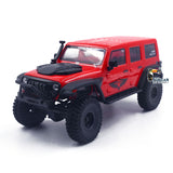 4x4 1:18 Radio Control Off-road Vehicle Hobby Plus CR18 RTR RC Crawler Car Model with Motor Servo ESC Light System Controller