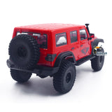 4x4 1:18 Radio Control Off-road Vehicle Hobby Plus CR18 RTR RC Crawler Car Model with Motor Servo ESC Light System Controller