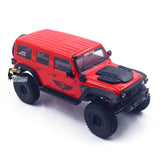 4x4 1:18 Radio Control Off-road Vehicle Hobby Plus CR18 RTR RC Crawler Car Model with Motor Servo ESC Light System Controller