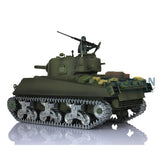 1/16 Customized TK7.0 Henglong USA M4A3 Sherman Ready To Run Radio Controlled Tank 3898 360 Metal Road Wheels Smoke Sound