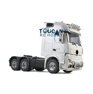 Toucanrc Model Car 1/14 RC 3Axles Highline DIY Tractor Truck KIT for Tamiya LESU Trailer Vehicles