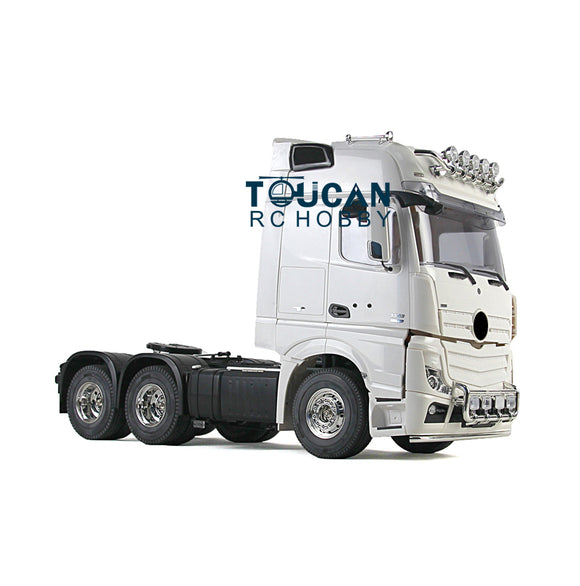 Toucanrc Model Car 1/14 RC 3Axles Highline DIY Tractor Truck KIT for Tamiya LESU Trailer Vehicles