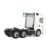 Toucanrc Model Car 1/14 RC 3Axles Highline DIY Tractor Truck KIT for Tamiya LESU Trailer Vehicles