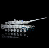 Henglong 1/16 TK7.0 Leopard2A6 RC RTR Tank 3889 360 Turret Barrel Recoil Metal Tracks W/ Rubber Pads Sprockets Idlers Road Wheels