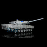 Henglong 1/16 Scale TK7.0 Metal German Leopard2A6 Ready To Run Remote Controlled Tank 3889 Barrel Recoil Tracks Sprockets Idlers