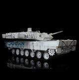 Henglong 1/16 TK7.0 Leopard2A6 RC RTR Tank 3889 360 Turret Barrel Recoil Metal Tracks W/ Rubber Pads Sprockets Idlers Road Wheels