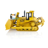 JDMODEL Metal 1/14 RC Bulldozer Hydraulic DXR2 Remote Controlled D10T Tracked Dozer Model 685*356*323MM 3T Sound System