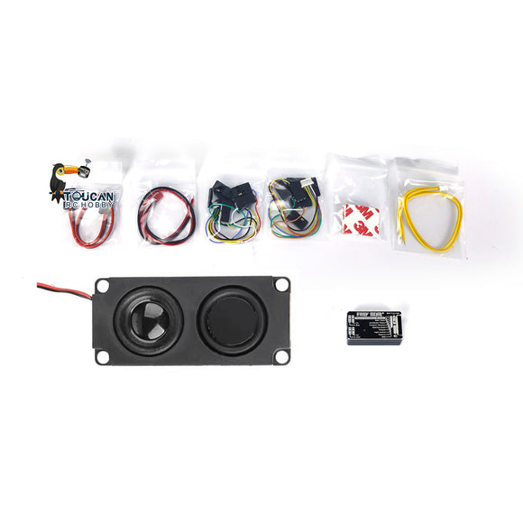 Sound System Speaker For 1/14 Scale LESU TAMIYA R730 RC Tractor Truck DIY Remote Control Construction Car Vehicle Model