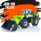 JDModel 198 Metal 1/14 RC Hydraulic Loader ZW370 Radio Control Construction Vehicle Truck Hobby Model Toy Gify for Children Adults