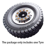 JD Model 1pcs Tyre for 1/14 Scale Radio Controlled Tractor Truck DIY Remote Control Car Model Accessories Spare Parts Replacement