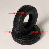 JD Model 1pcs Tyre for 1/14 Scale Radio Controlled Tractor Truck DIY Remote Control Car Model Accessories Spare Parts Replacement