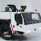 Eyewhale 1/14 RC Hydraulic Cranes Truck Giant 5M Length Crane 6 Axles WITH Sound Light System Painted and Assembled