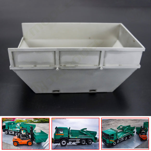 Metal Small Bucket for VL18U Hydraulic RC Skip Loader Swing Arm Remote Controlled Constrution Vehicle Simulation Car