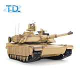 1/16 Tongde RC Infrared Battle Tank M1A2 SEP V2 Abrams Painted and Assembled Electric Radio Controlled Military Vehicle Car