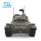 Tongde M24 Chaffee 1/16 Remote Control Light Tank Infrared Combating System Turret Rotate