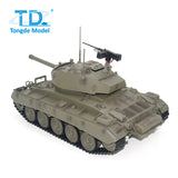 Tongde M24 Chaffee 1/16 Remote Control Light Tank Infrared Combating System Turret Rotate