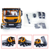 1 Set of Cabin Shell Parts With Interior For Tamiya 1/14 Scale RC Tractor Truck Dumper Car Tipper Model DIY Cars Parts