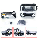 1 Set of Cabin Shell Parts With Interior For Tamiya 1/14 Scale RC Tractor Truck Dumper Car Tipper Model DIY Cars Parts