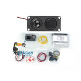 Sound System Speaker Module For 1:14 LESU TAMIYA FH750 R730 E6 RC Tractor Truck Car DIY Radio Control Construction Vehicle Model