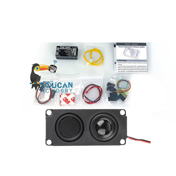 Sound System Speaker Module For 1:14 LESU TAMIYA FH750 R730 E6 RC Tractor Truck Car DIY Radio Control Construction Vehicle Model