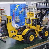 1/14 RC Hydraulic Wheeled Loader E260L Metal Remote Control Construction Vehicles AT9S Radio System Quick Release