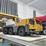 Pre-order NEW Eyewhale D1050 Metal 1/14 RC Hydraulic Mobile Crane Truck All Terrain Vehicle 3Axles Radio Control Hoist Model Paladin PL18EV