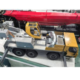 Pre-order NEW Eyewhale D1050 Metal 1/14 RC Hydraulic Mobile Crane Truck All Terrain Vehicle 3Axles Radio Control Hoist Model Paladin PL18EV