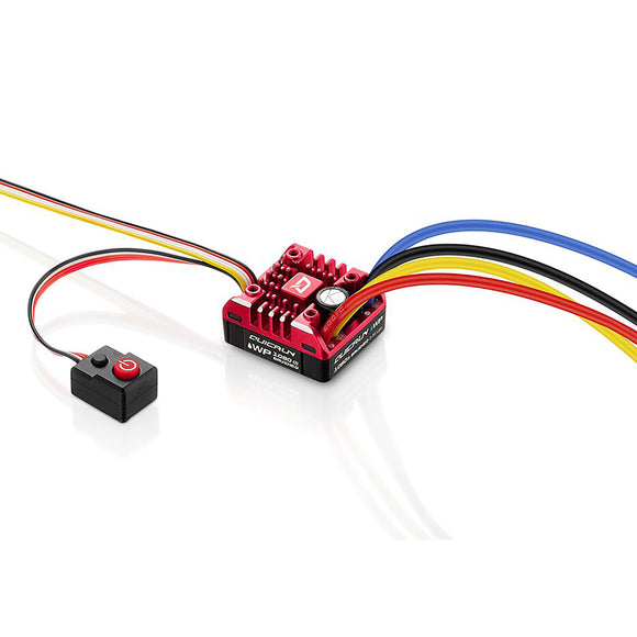 Hobbywing Brushed ESC QuicRun WP 1080 80A G2 Waterproof for 1/10 RC Crawler Cars Radio Controlled Construction Vehicle