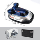 Electric Remote Control Hovercraft Boat RC Mini Ship Toy High Speed Toy for Kids Ready to Run with Rechargeable Battery