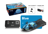 Radio Control Toy Racing Ship 2.4GHz  Pools Lakes RC  Boat for Boys Gifts Ready to Run with Rechargeable Battery