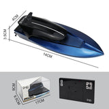 RC 2.4 G Hover Boat Remote Control Mini Boat Twin Propeller Electric Ship Toy Ready to Run Painted and Assembled