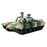 Henglong 1/16 7.0 Upgraded Chinese 99A RTR RC Panzer Remote Controlled Military Car Tank DIY Model 3899A W/ 360 Turret Toys