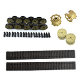 Accessory Spare Parts for 1/16 Henglong German King Tiger RC RTR Tank 3888A Tank Sprockets Barrel Tracks Idlers Road Wheels