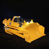 Metal JDMODEL 1/14 RC Hydraulic Bulldozer 575 Huge Dozer Smog Heavy Machine Frsky X14 Radio Battery RTR Mix Controlled Light Sound Smoke