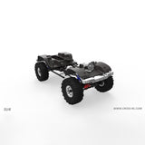 1:10 Scale CROSS Remote Controlled 4x4 SU-4 RC Rock Crawler Cars 4WD Electric Off-road Vehicles Model KIT Motor Light Decoration