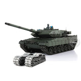 2.4G Henglong 1/16 Scale TK7.0 Leopard2A6 RTR RC BB IR Tank 3889 W/ 360 Turret Metal Idlers Tracks Sprockets Smoke Sound