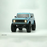 CROSSRC 4X4 RC Crawler Car 1/10 Electric Off-road Vehicle Painted Assembled AWD W/ Motor Servo ESC Lights