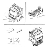 JDM-17F 1/14 4X4 Remote Control Hydraulic Dumper RC Tipper Truck Model Motor Servo for TAMIYA LESU Model