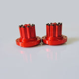 Metal Double Rear Hubs for 1/14 JD Mode RC Truck Accessories Remote Control Climbing Cars Construction Vehicles