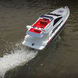 Heng Long RC Racing Boat 2.4G Remote Control High-Speed Luxury Yacht Ship Model with Servo Motor ESC Assembled Painted