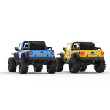 CROSSRC 4X4 RC Crawler Car 1/8 Scale EMOX Remote Control Off-road Vehicles Models KIT Light System 2Speed Transmission W/O Motor