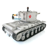 Henglong 1/16 TK7.0 Soviet Union KV-2 RTR RC Tank Gigant 3949 W/ 360 Turret Plastic Tracks Road Wheels Idlers Barrel Recoil