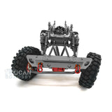 CN Stock Second-hand 90%New 455MM RC Cars 1/10 AXIAL SCX10 CNC Rock Crawler Chassis Upgraded Tires W/O ESC