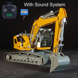 JDM-208 1/14 Radio Control Hydraulic Excavator R920 Metal RCDigger Model ST8 Sound