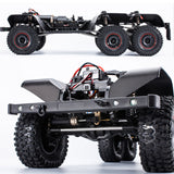 1/10 YIKONG 630x245x260mm RC Grey Crawler Car 6WD YK6101 Pickup Model ESC Motor Servo Light System W/O Battery Charger Sound