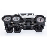 630x245x260mm YIKONG RC 1/10 Black Crawler Car 6WD YK6101 Pickup Model ESC Motor Servo Light System W/O Sound Battery Charger