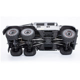 1/10 YIKONG 630x245x260mm RC Grey Crawler Car 6WD YK6101 Pickup Model ESC Motor Servo Light System W/O Battery Charger Sound