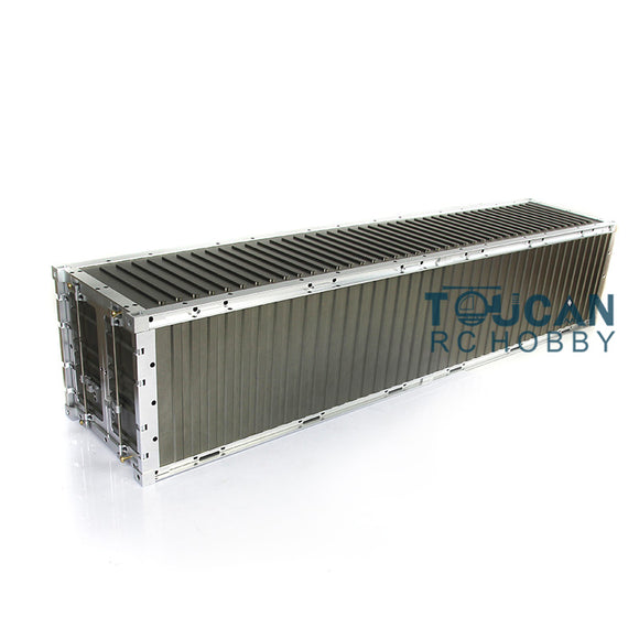 Toucanrc 1/14 Scale Full Metal 40ft Container For Tamiyaya 1/14 RC Tractor Truck Trailer Remote Control Vehicle rl
