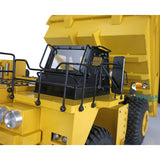 1/20 RC Metal Hydraulic Yellow Mine Truck CAT 793D Dumper Tipper Model Car I6X Radio ESC Motor Servo Light Warning Sound System