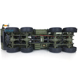 1/12 RC Military Dumper Truck Model 8*8 Chassis Motor Sound LED Light Radio and Receiver P803A RC Model W/O Battery Charger